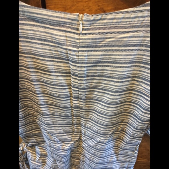 LUCKY BRAND APRON RUFFLE DRESS - Picture 7 of 8